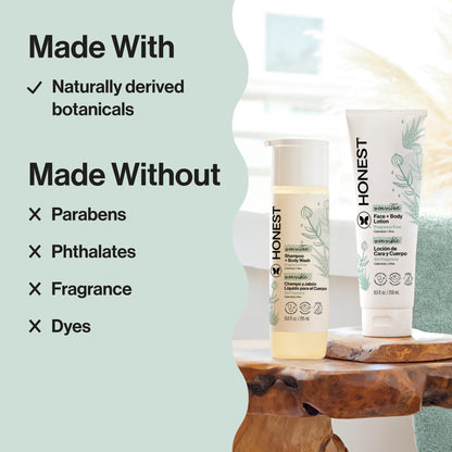 Shampoo + Lotion Duo, Sensitive