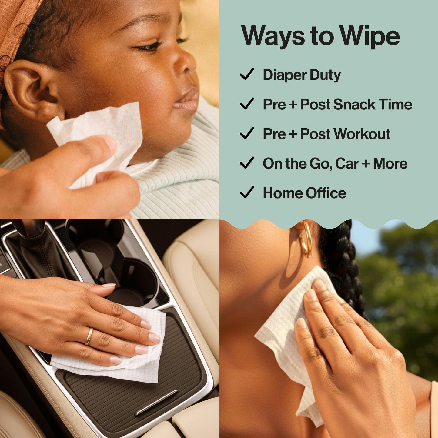 Clean Conscious™ Wipes, Sunburst