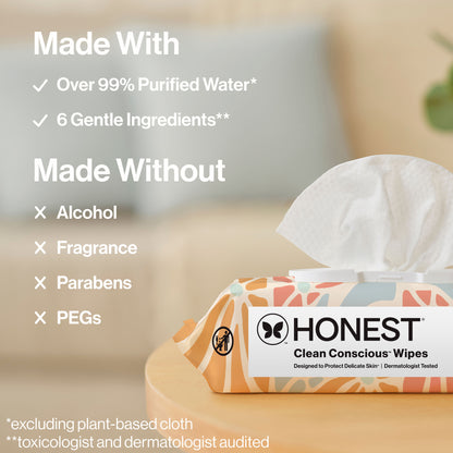 Clean Conscious™ Wipes, Sunburst