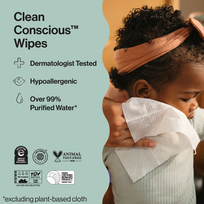 Clean Conscious™ Wipes, Sunburst