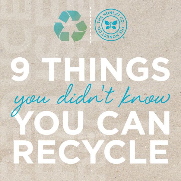 9 Totally Surprising Things You Can Recycle