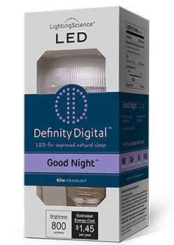 Lighting science good store night bulb