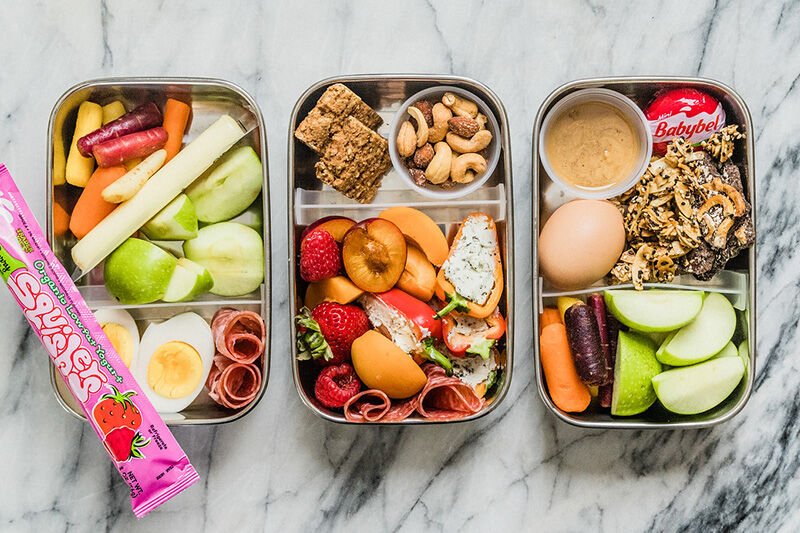 3 Healthy Kid Lunch Box Ideas