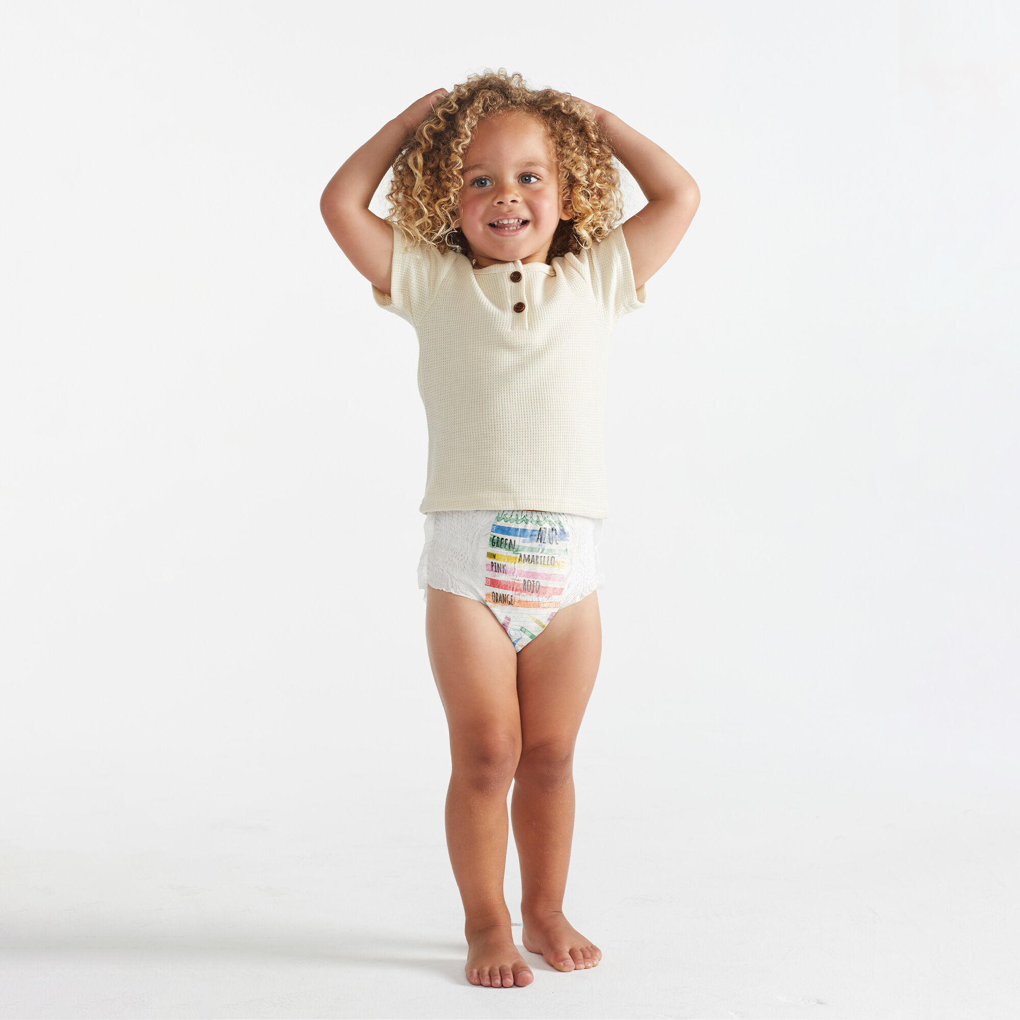 BIG ELEPHANT Baby Girls Potty Training Pants, Toddler Training Underwear 10  Packs, 4T 