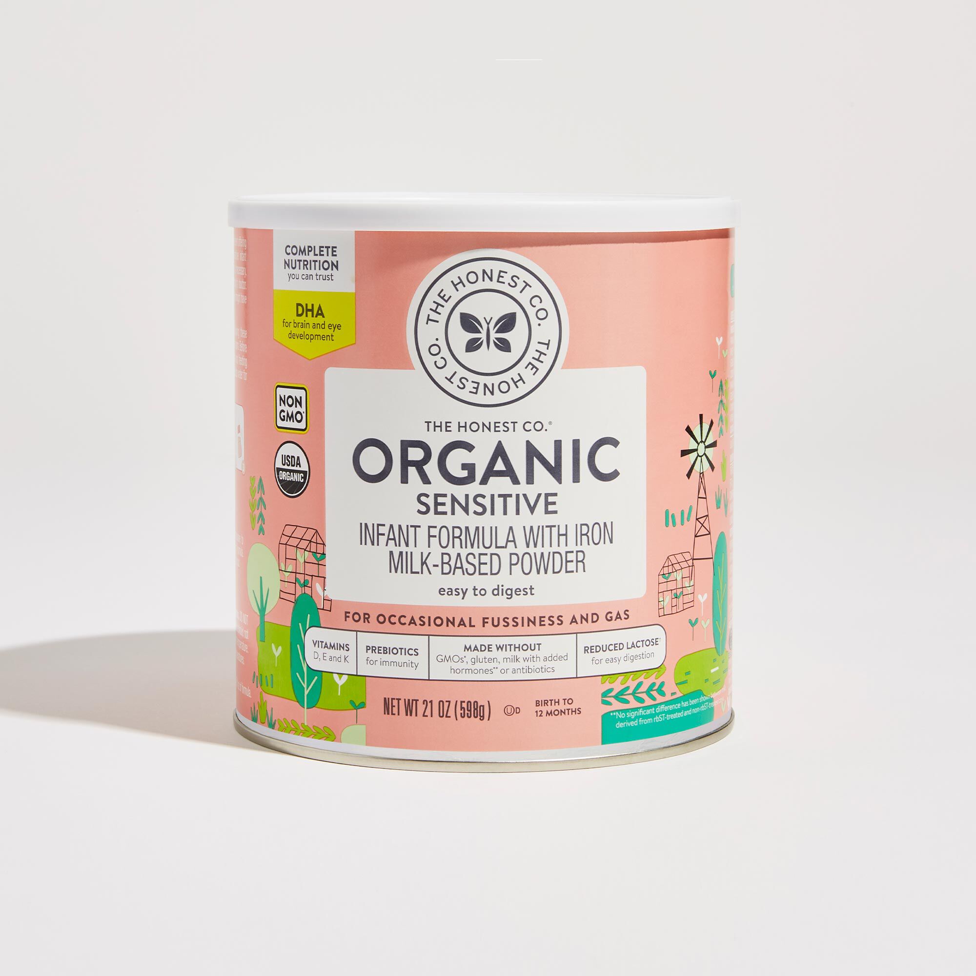 organic gentle baby formula