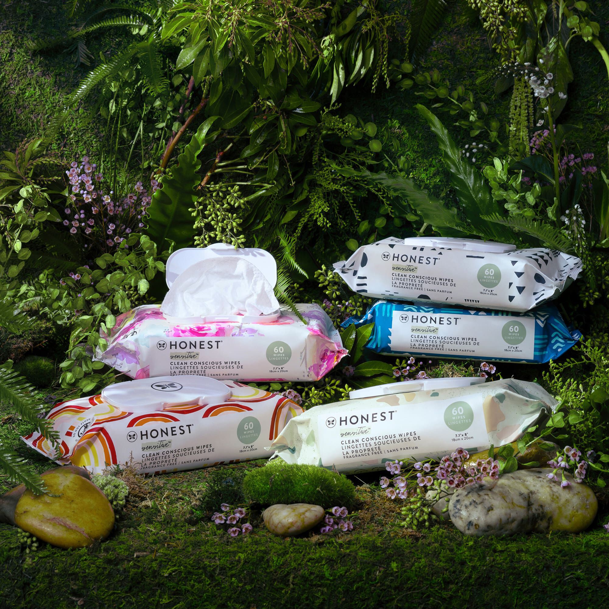 Unscented Plant-based* Clean Conscious™ Baby Wipes