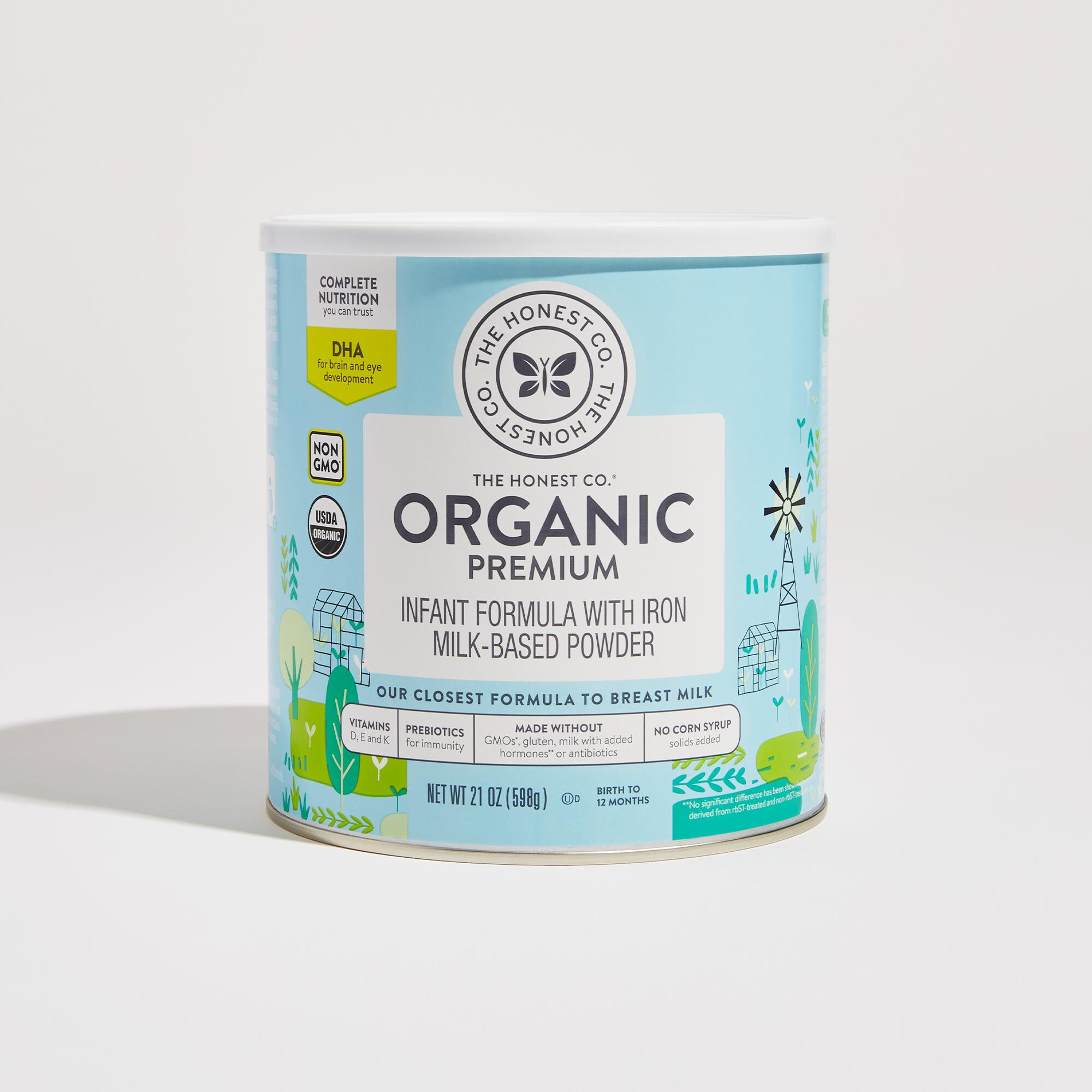 organic formula milk