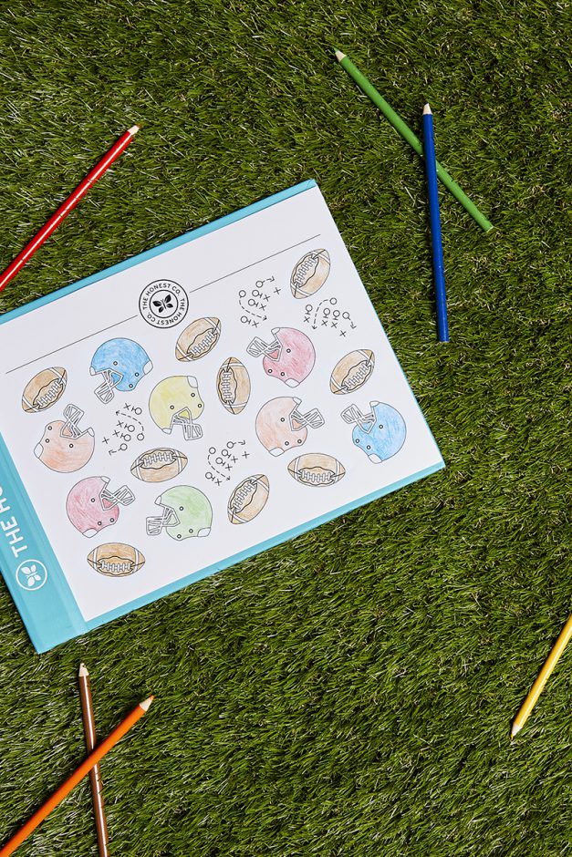Kickoff Football Season with our Playmaker Coloring Page!