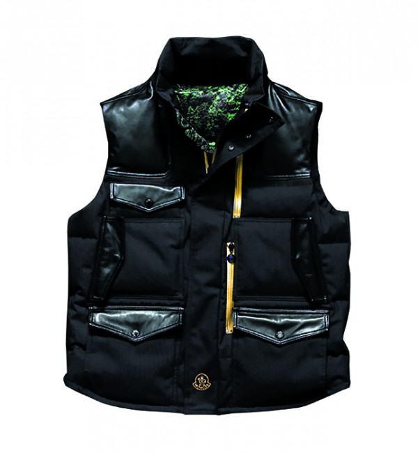 The Moncler Vest is Made with Bionic Yarn
