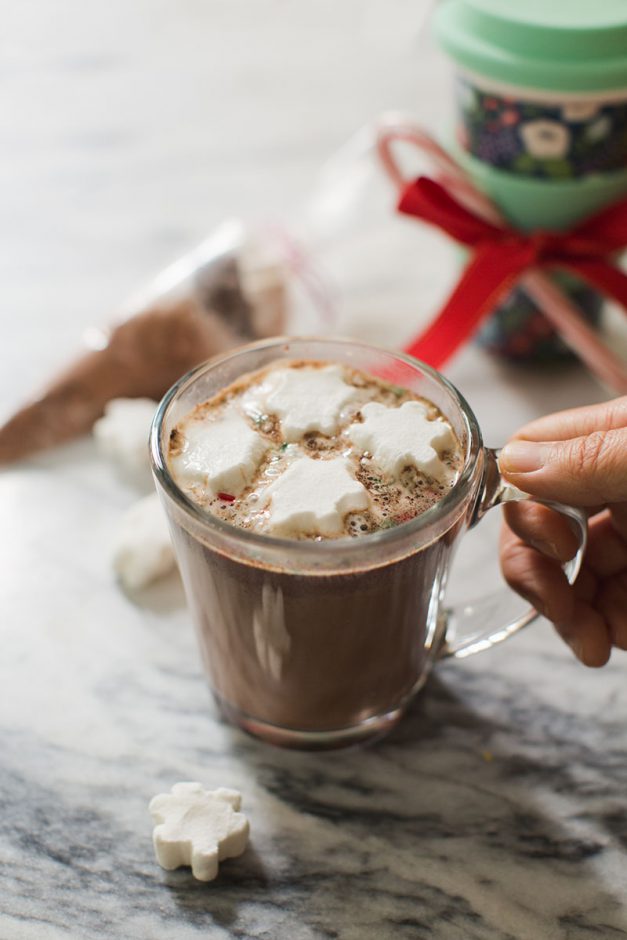 Easy Homemade Hot Chocolate + DIY Gift Idea