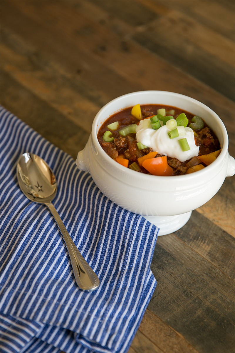 Warm Up with a Bowl of Buffalo Chili