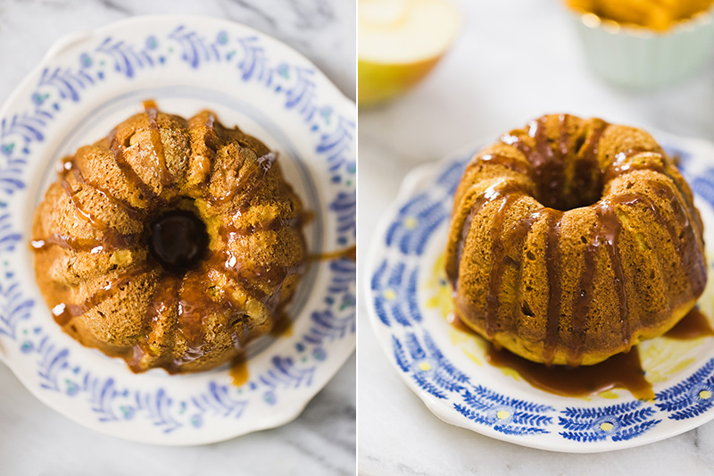 These Pumpkin Spice Caramel Apple Bundt Cakes Are Everything