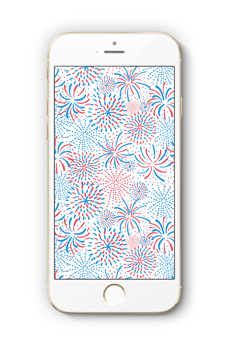 Free Download: Wallpaper Inspired by Our Fireworks Diaper Print!