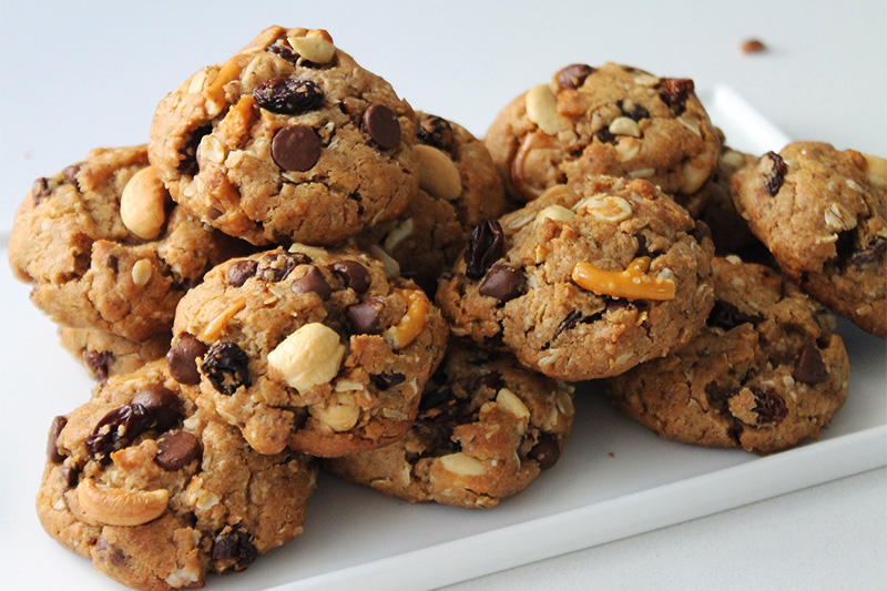 Snack Happy with DIY Trail Mix Cookies