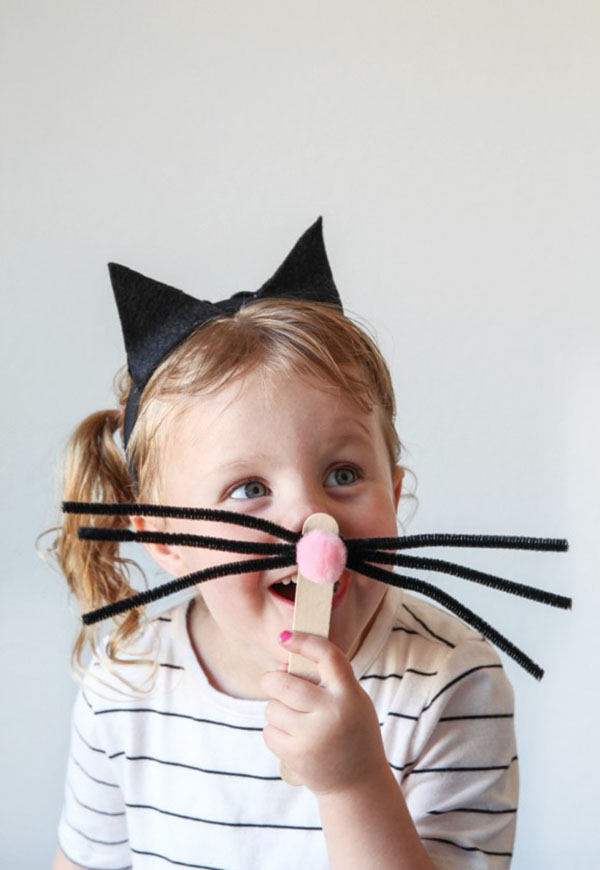 DIY Cat Costume for a Last-Minute Halloween Idea