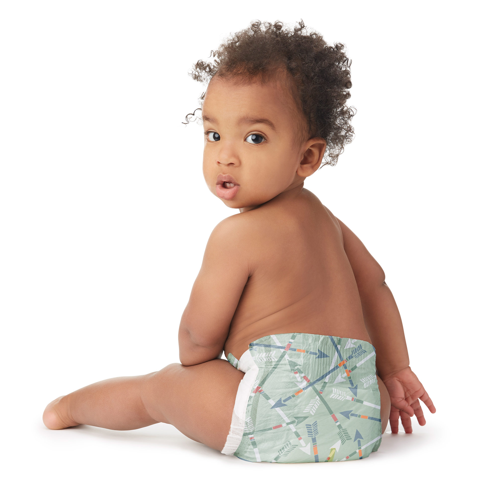 Honest Clean Conscious Baby Diaper, Dots & Dashes, Size 2, Advanced Leak protection, Plant-Based