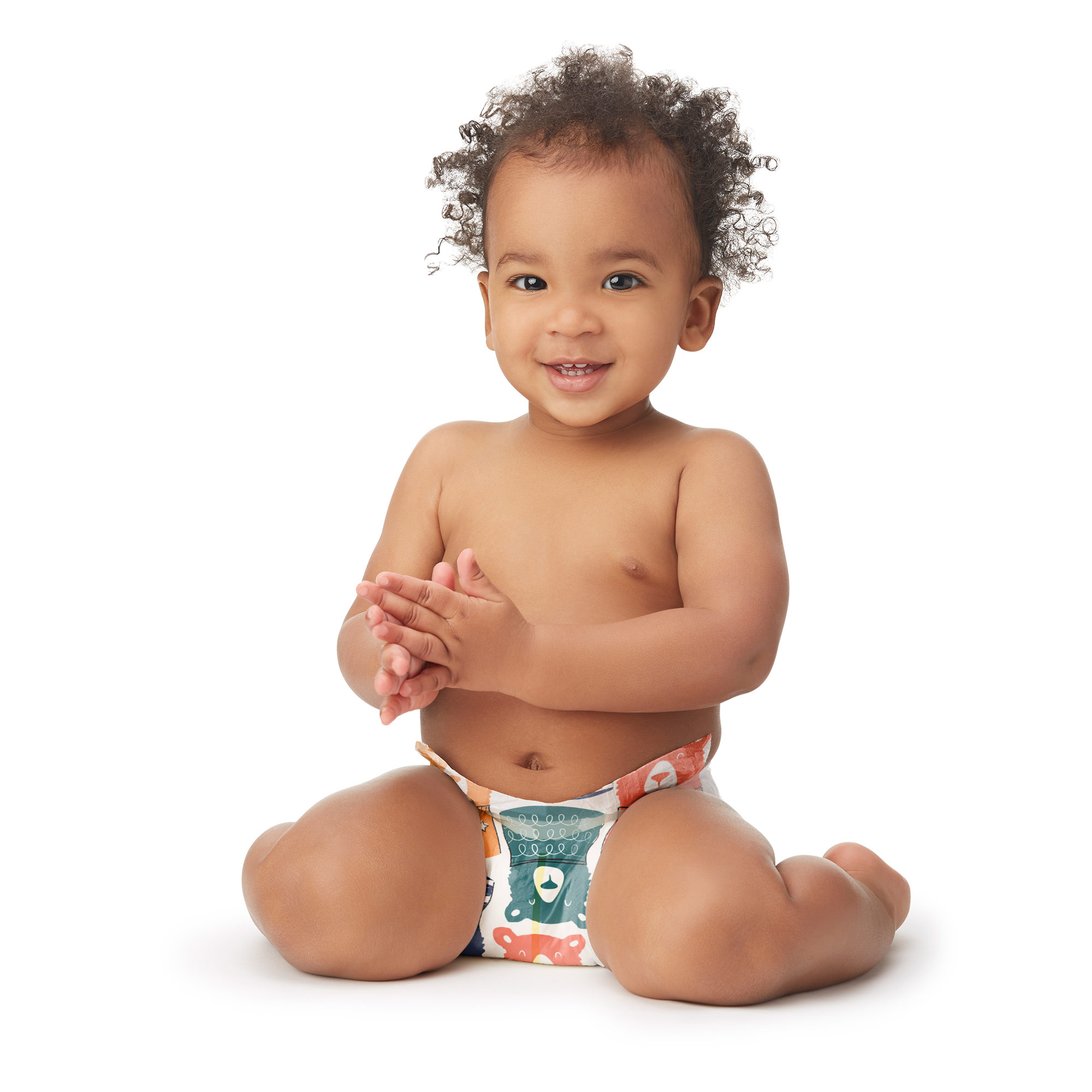 Honest Clean Conscious Baby Diaper, Beary Cool, Size 6, Advanced Leak protection, Plant-Based